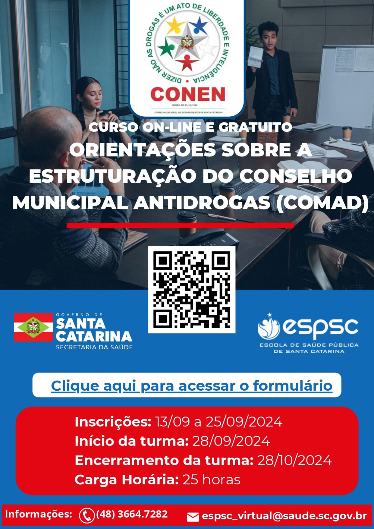 FLYER CURSO COMAD 08