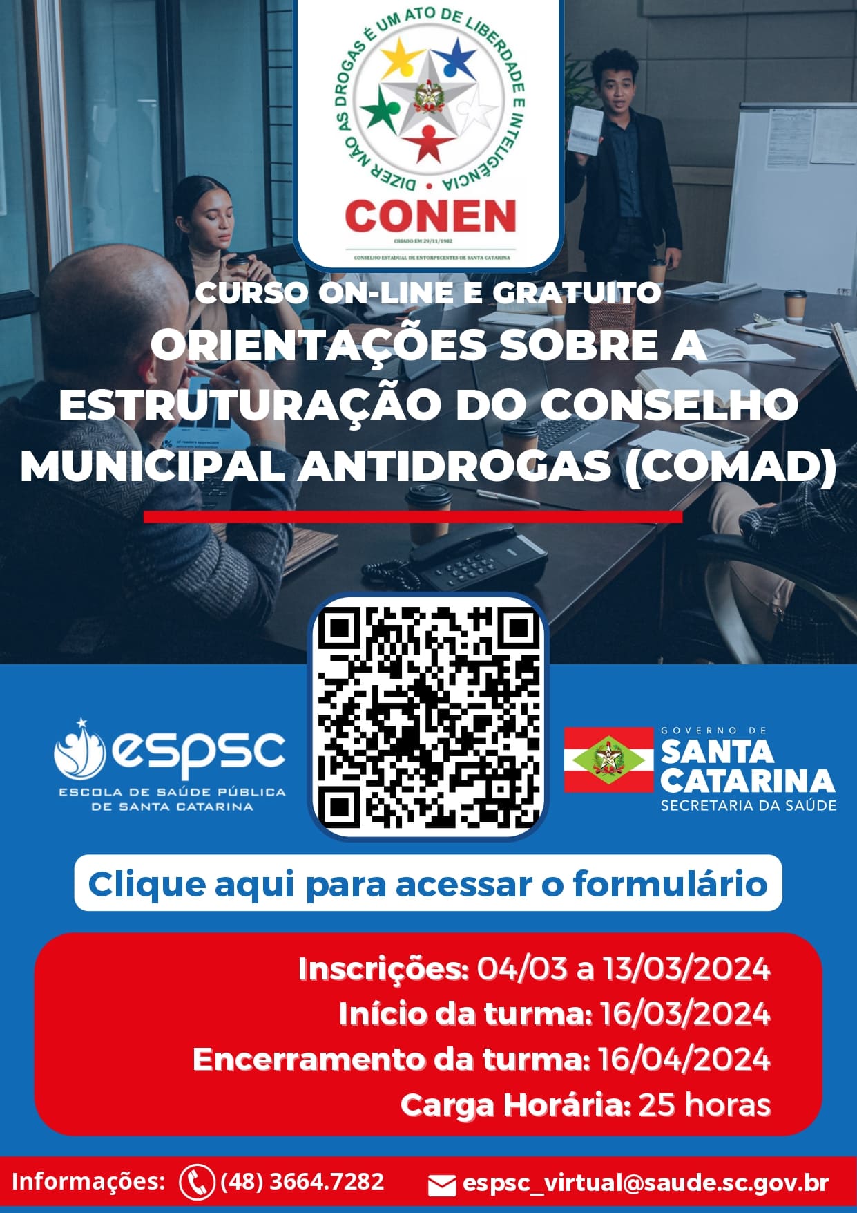 FLYER CURSO COMAD 5T