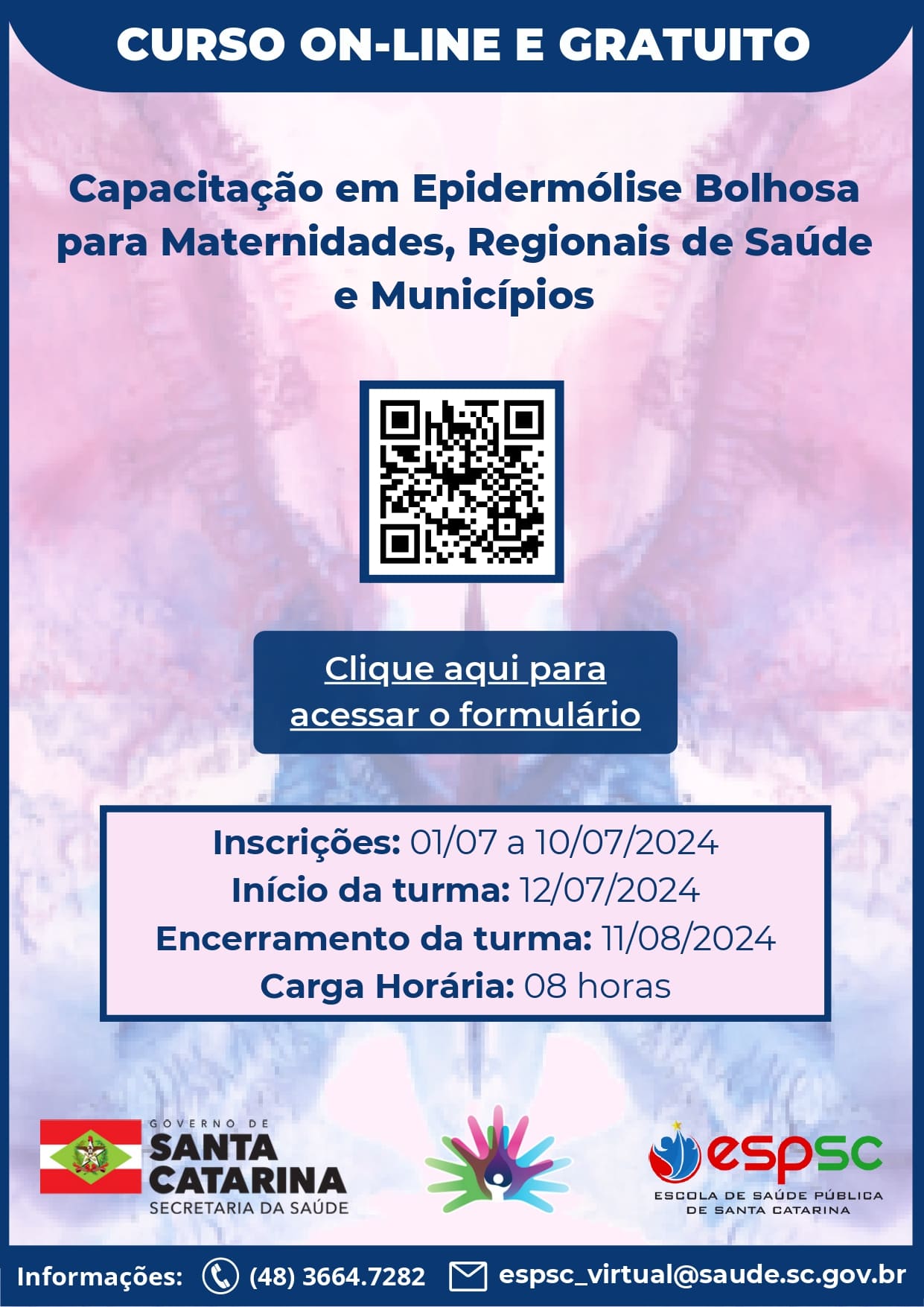 FLYER EPIDERMÓLISE BOLHOSA