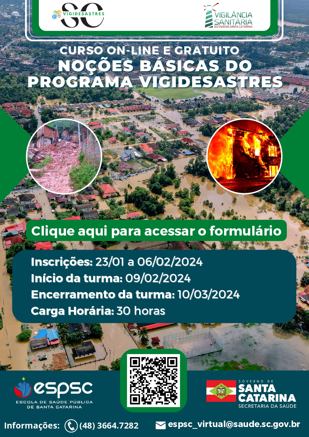 FLYER Noções Básicas do Programa VIGIDESASTRESSC III