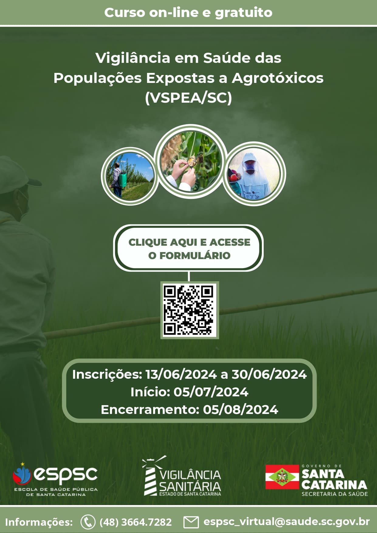 FLYER VIGILÂNCIA EM SAÚDE DAS POPULAÇÕES EXPOSTAS A AGROTÓXICOS 1T