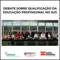 DEBATE SOBRE QUALIFICAÇÃO PROFISSIONAL NO SUS