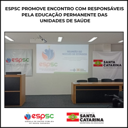 ENCONTRO COM EDUCAÇÃO PERMANENTE DAS UNIDADES DE SAÚDE