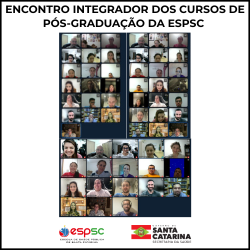ENCONTRO INTEGRADOR DOS CURSOS DE PÓS-GRADUAÇÃO DA ESPSC