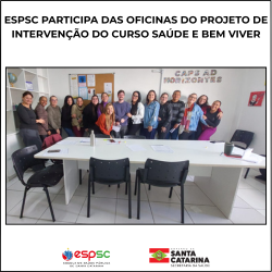OFICINAS DO PROJETO DE INTERVENÇÃO DO CURSO SAÚDE E BEM VIVER