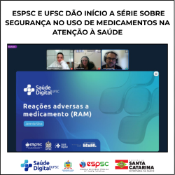 ESPSC E UFSC DÃO INÍCIO A SÉRIE DE WEBCONFERÊNCIAS