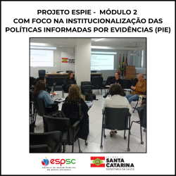 ESPSC SEDIA MÓDULO 2  PRESENCIAL DO PROJETO ESPIE 2024/2026
