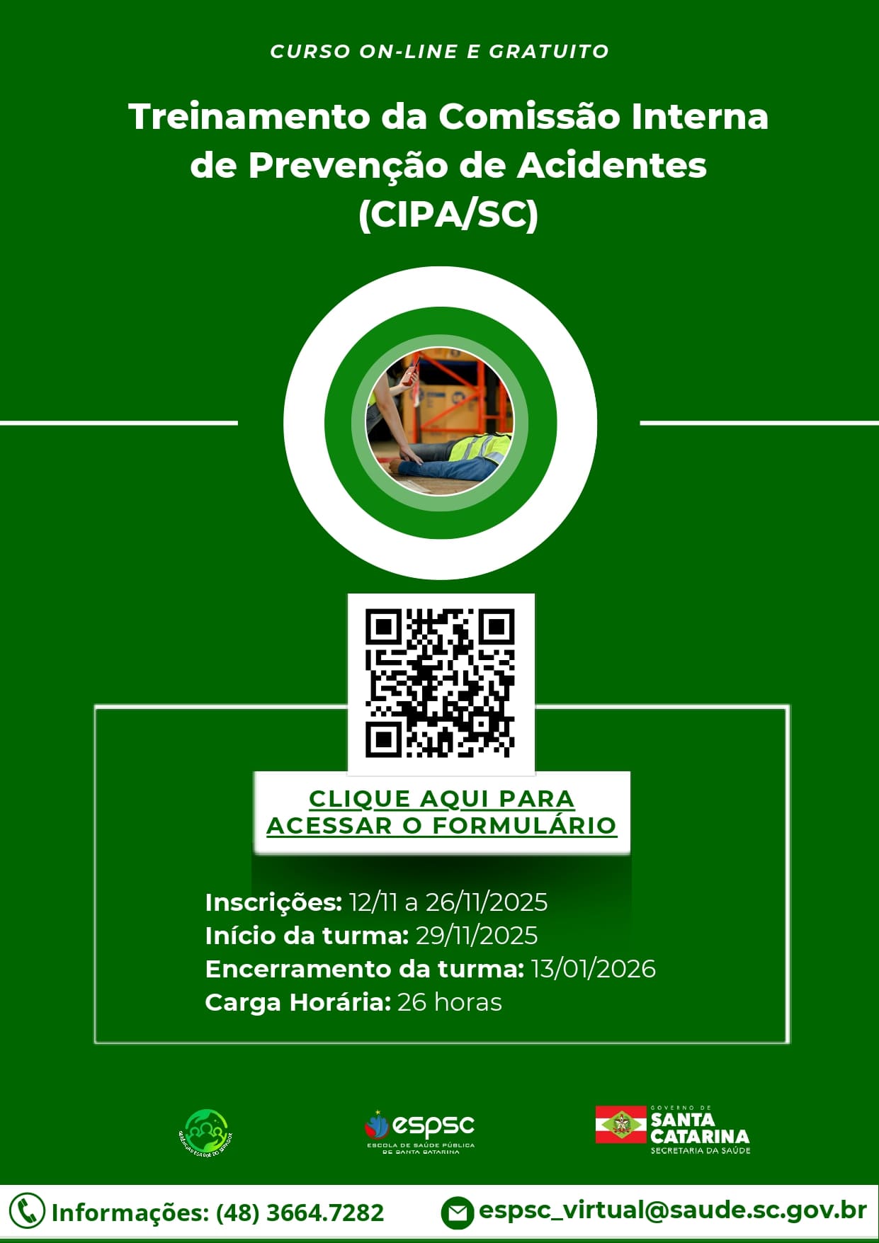 FLYER CURSO CIPASC CIPA 14t