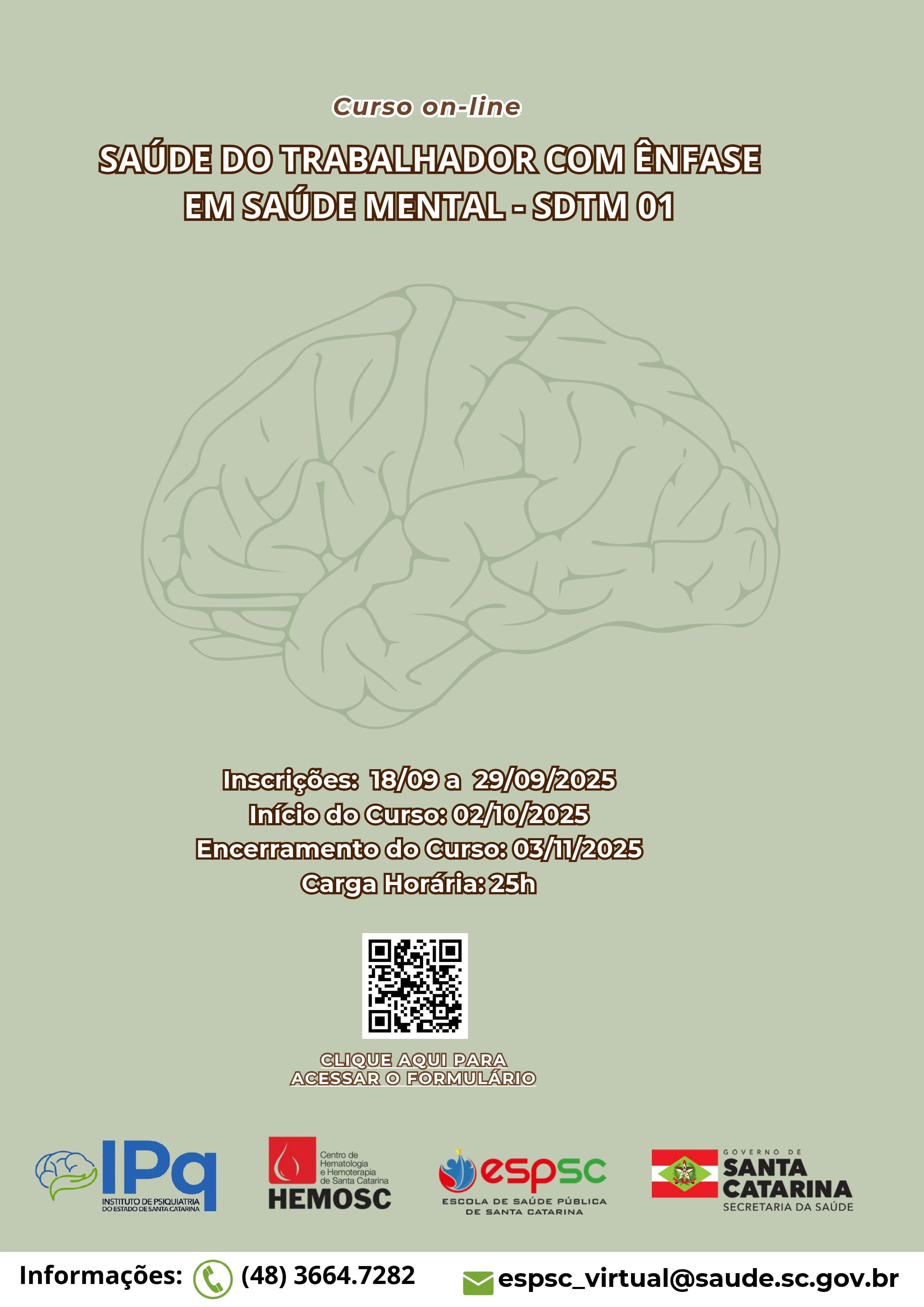 FLYER Saúde do Trabalhador e IPQ 3T