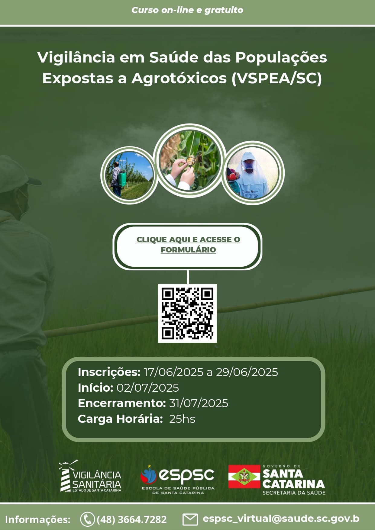 FLYER VIGILÂNCIA EM SAÚDE DAS POPULAÇÕES EXPOSTAS AGRO 5T