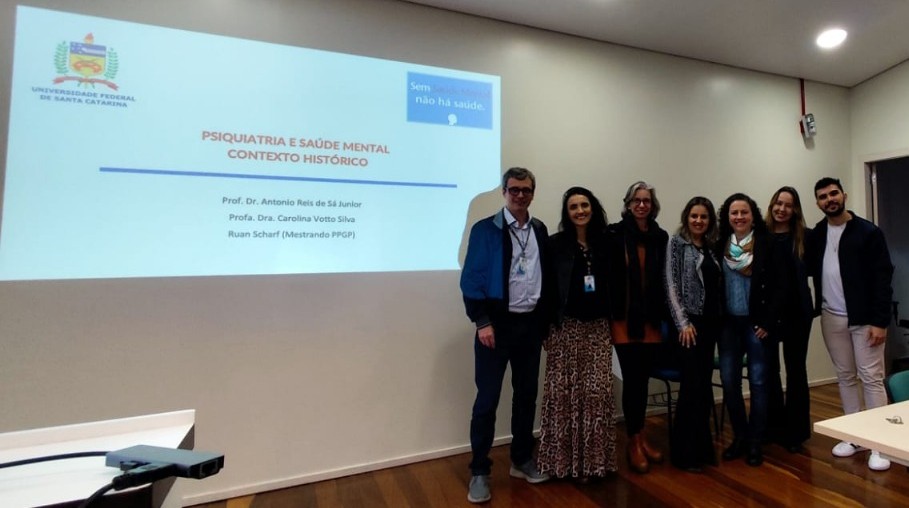 Foto Parceria SES e UFSC