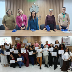 ESPSC FORMA NOVA TURMA DO CURSO DE CUIDADOR DA PESSOA IDOSA