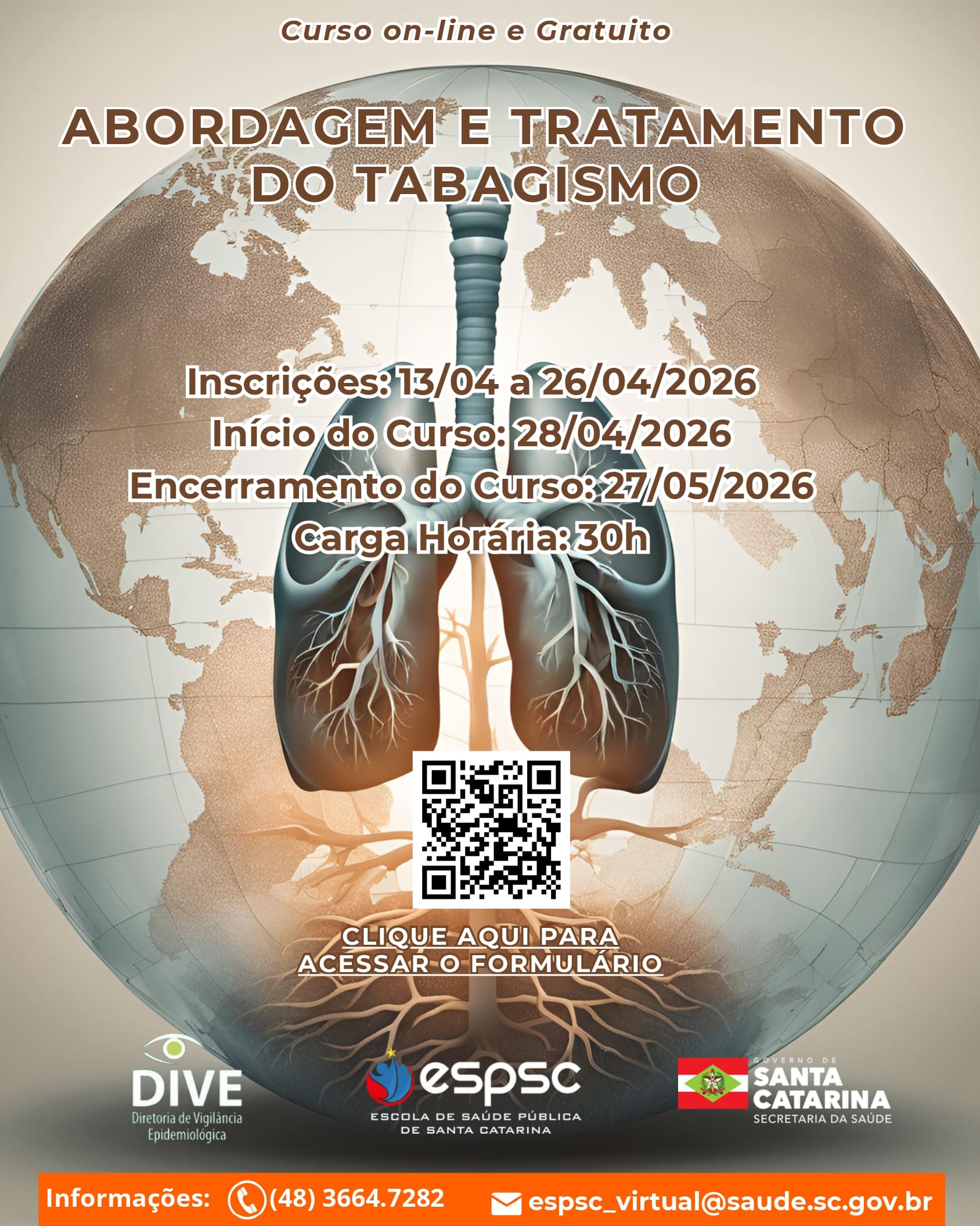 FLYER CURSO TABAGISMO TAB 24