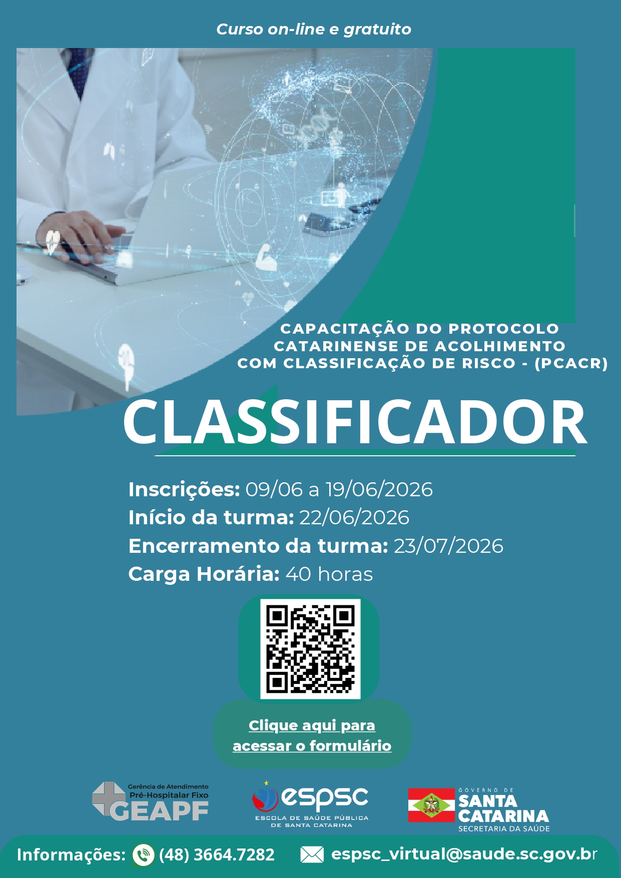 CLASSIFICAÇÃO DE RISCO CLASSIFICADOR 63T