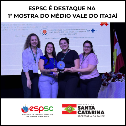 ESPSC É DESTAQUE NA 1ª MOSTRA DO MÉDIO VALE DO ITAJAÍ