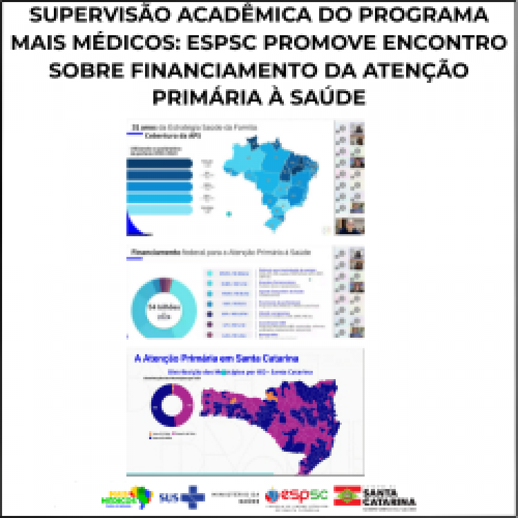 SUPERVISÃO ACADÊMICA DO PROGRAMA MAIS MÉDICOS