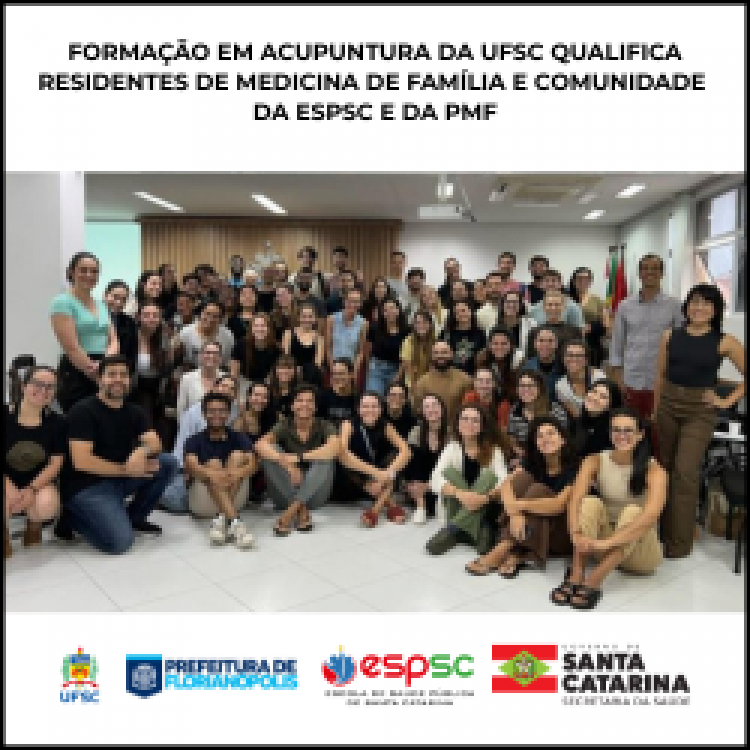 FORMAÇÃO EM ACUPUNTURA DA UFSC QUALIFICA RESIDENTES