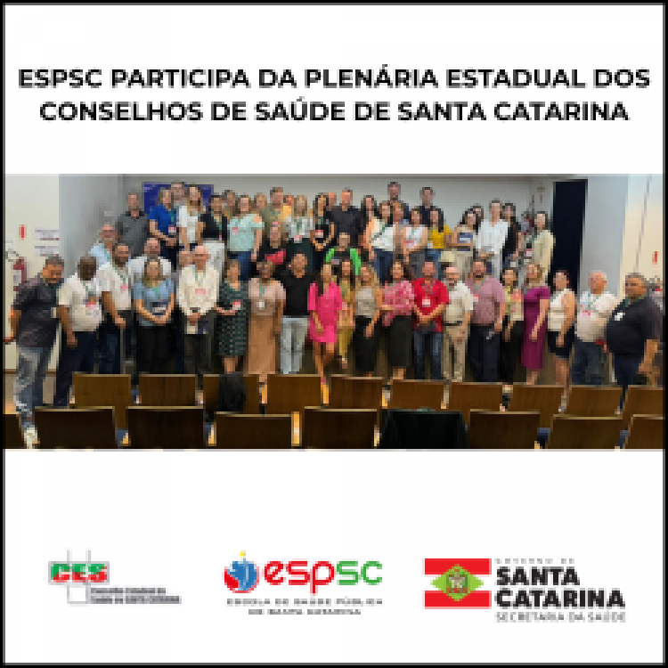 PLENÁRIA ESTADUAL DOS CONSELHOS DE SAÚDE DE SANTA CATARINA