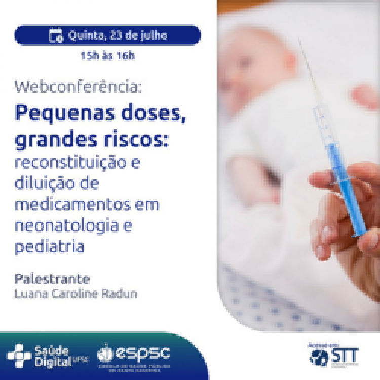  PARTICIPE DA WEBCONFERÊNCIA: PEQUENAS DOSES, GRANDES RISCOS