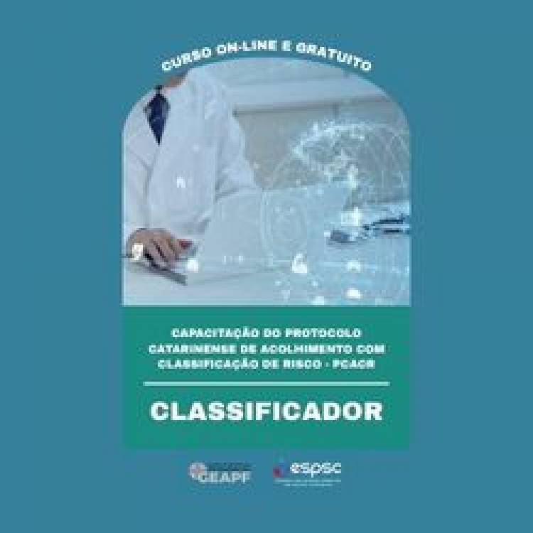 CURSO CAPACITAÇÃO DO PCACR – CLASSIFICADOR – 68ª TURMA 