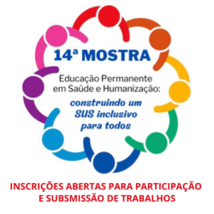 INSCRIÇÕES ABERTAS PARA A 14ª MOSTRA HUMANIZASUS - EDITAL Nº 19/2026/SES